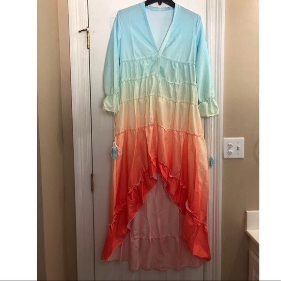 Dresses & Skirts - 🌈Rainbow High Low🌈